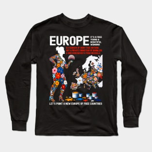 YRFoE - Young Rebellious Flowers of Europe Aparel Long Sleeve T-Shirt